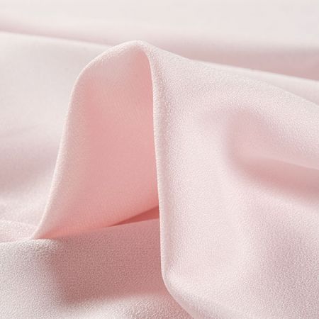 Žorřet šatový jemný pružný pastel růžový