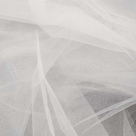 Tyl šatový bílý šíře 160 cm