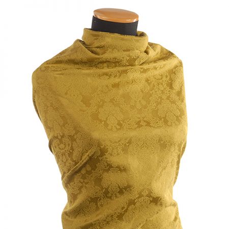 Brokát žakár oliva zelený