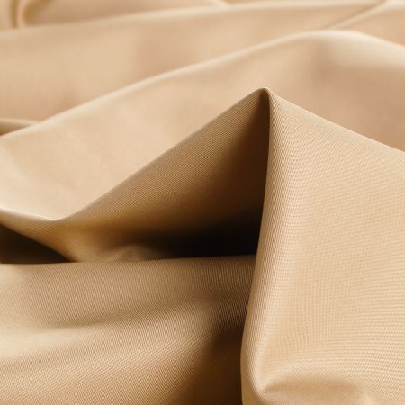 Plášťová látka vodoodpudivá camel hnědá