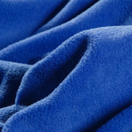 Fleece jednobarevený modrý