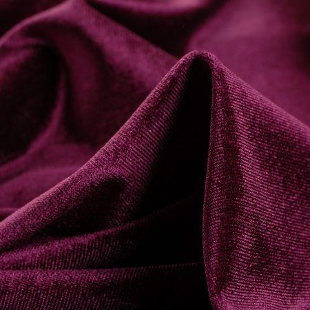 Samet pružný velvet lesk tm.fialová