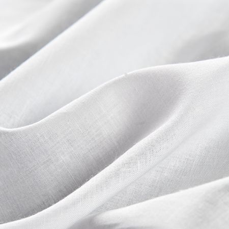 Etamín jemná bavlněná látka bílá