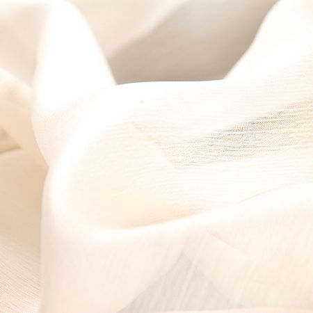 Šifon jemný plise pastel broskvová