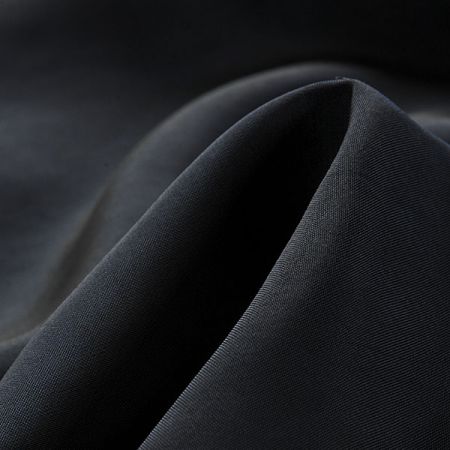 Viskozová látka šanžán modročerná