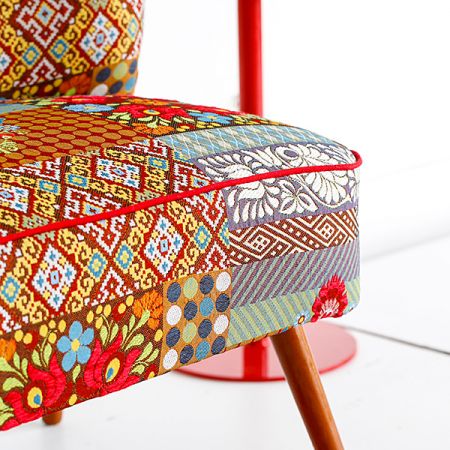 Látka retro vzor patchwork