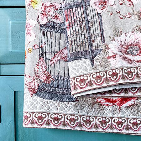 Látka dekorační orientální vzor