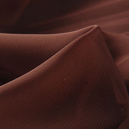 Šifon jednobarevný hladký hnědý průhlednější