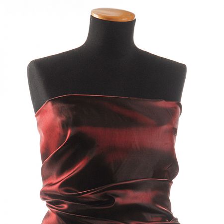 Organza šanžán vínovočerná