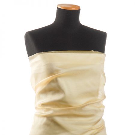 Organza jednobarevná žlutá