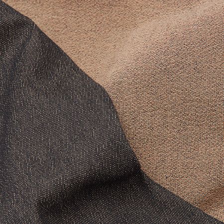 Riflovina pružná melír černá/krémová