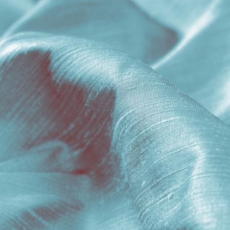 Šantung hedvábí modrohnědý šanžán