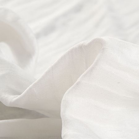 Satén hedvábný plise slonová kost