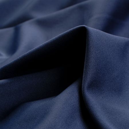 Pletenina úplet scuba crepe oboustranný tm.modrá/modrá