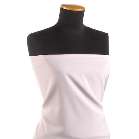 Kostýmová letní látka pastel růžová