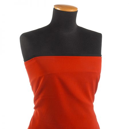 Kostýmová letní látka pastel skořicová  