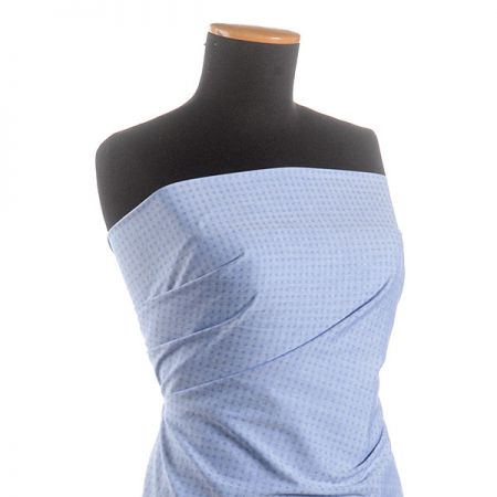 Bavlněná košilová látka drobný vzor