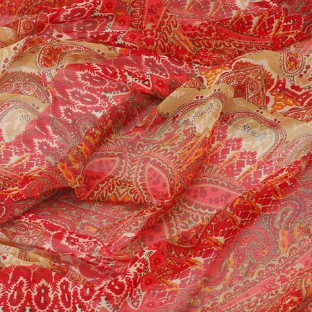 Šifon vzor patchwork