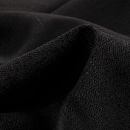 Len pružný viskoza směs barvy černé