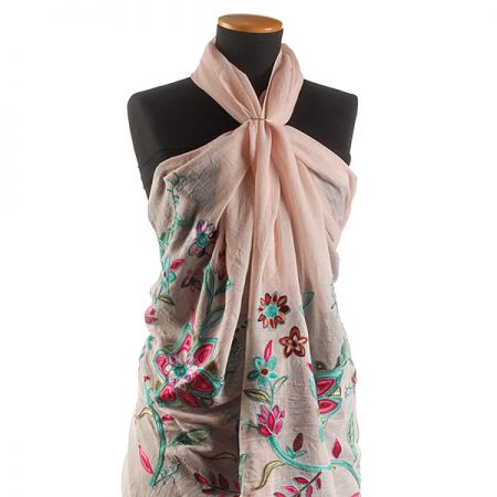 Madeira barevné květy pudrová II.jakost