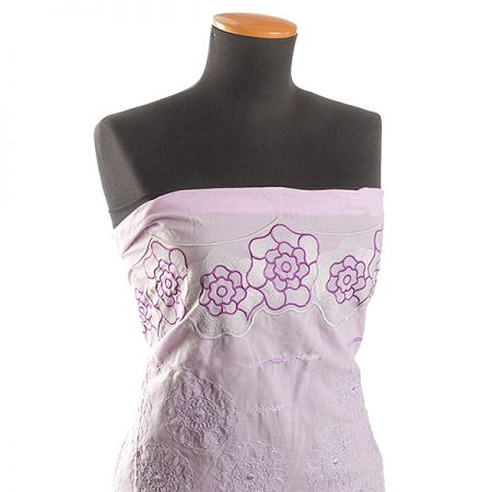 Madeira květinový vzor fialová