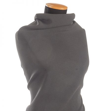 Kostýmová látka šedohnědá