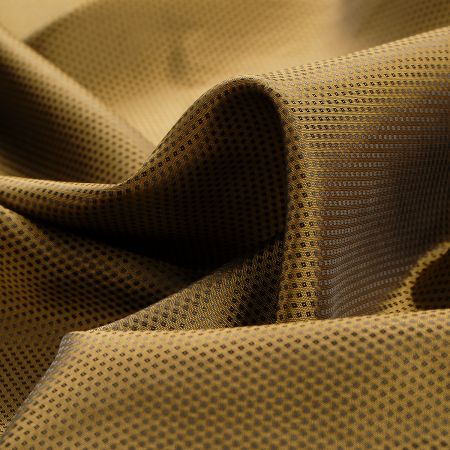 Podšívka žakárová drobné kostky olivová