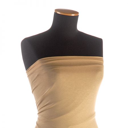 Úplet viskozový matný hnědý