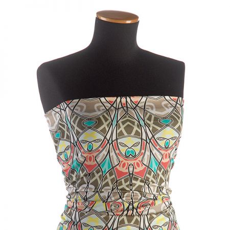 Viskozová látka abstrakní vzor