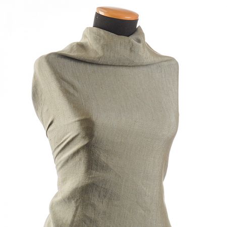 Len směs zeleno-bílý