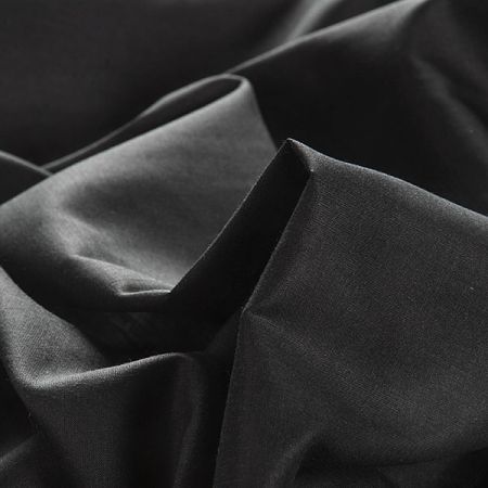 Bavlněný etamín jemný černý