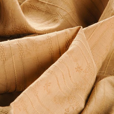 Bavlněný etamín žakár květinový