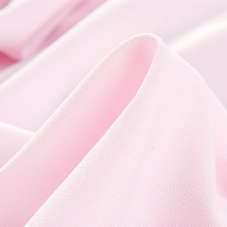 Žoržet šatový oboustranně pružný světle růžový