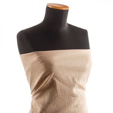 Len pružný směs s viskozou režný světlý