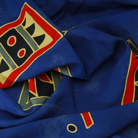 Látka z kolekcie Etno štýl modrá