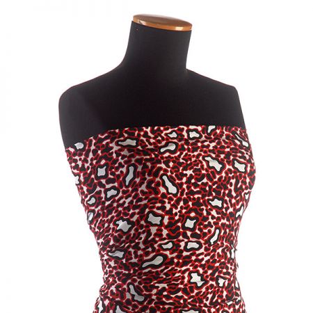 Hedvábný satén abstraktní vzor