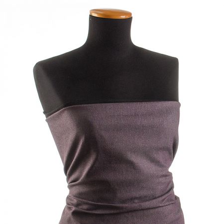 Riflovina pružná fialová lesklá