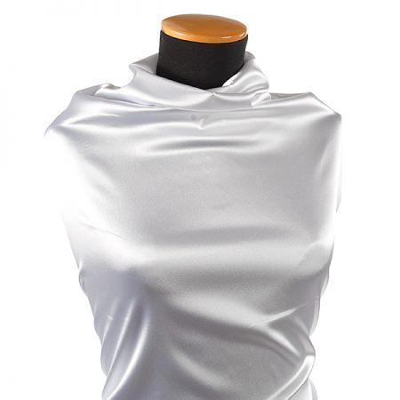 Satén pružný hladký II. jakost