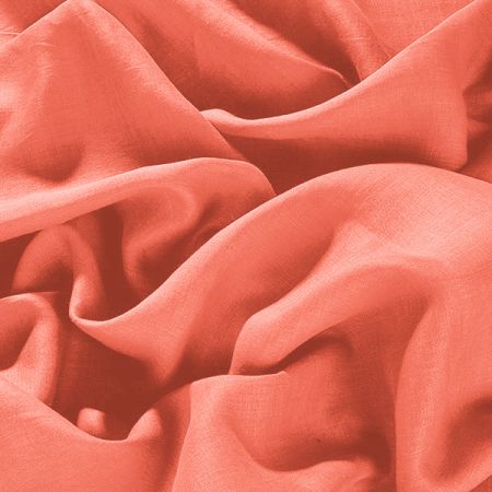 Len srtřední síly pastel lososový