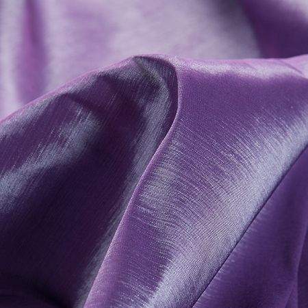 Taft pružný šanžán levandulový