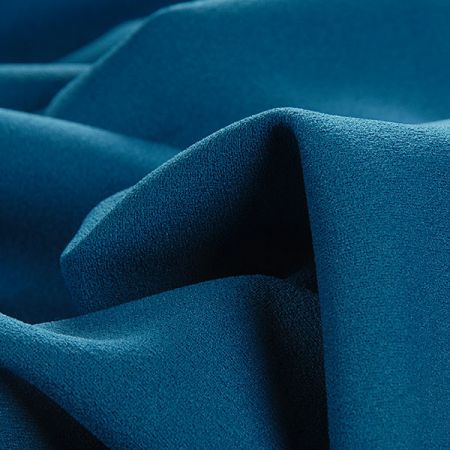 Pletenina úplet scuba crepe oboustranný tyrkys