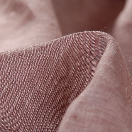 Len střední síly melírový hnědá/smetanová