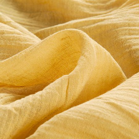 Bavlna organtýn okrové barvy