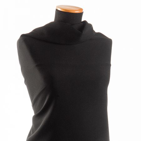 Žoržet kostýmový černý II.jakost