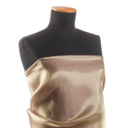 Organza perleťová vo farbe zeleno-fialové