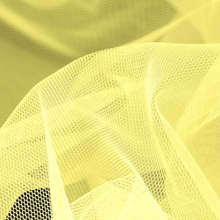 Tyl šatový fosforově zelené barvy