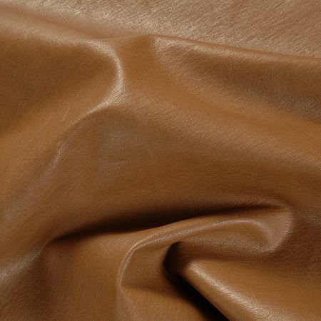 Eko-kůže jehnětina ořechově hnědá