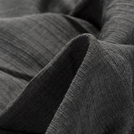 Šatová látka kreš antracit