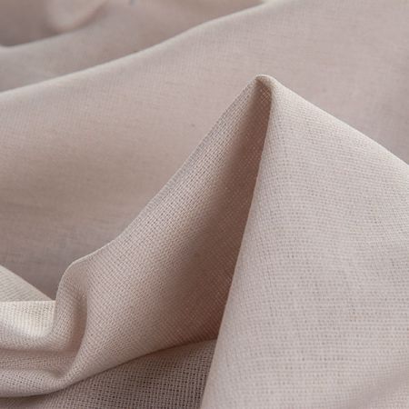 Len pružný viskoza směs šedorůžová