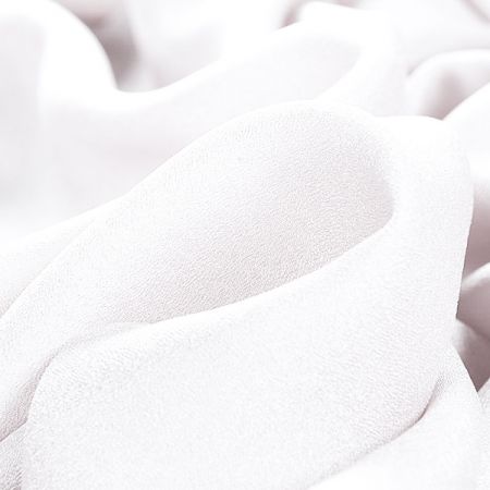 Krepdešín imitace hedvábí silnější slonová kost